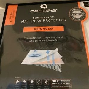 # 1 Bedgear, 2 Queen, White mattress cover (#1)  I have King size also.  New